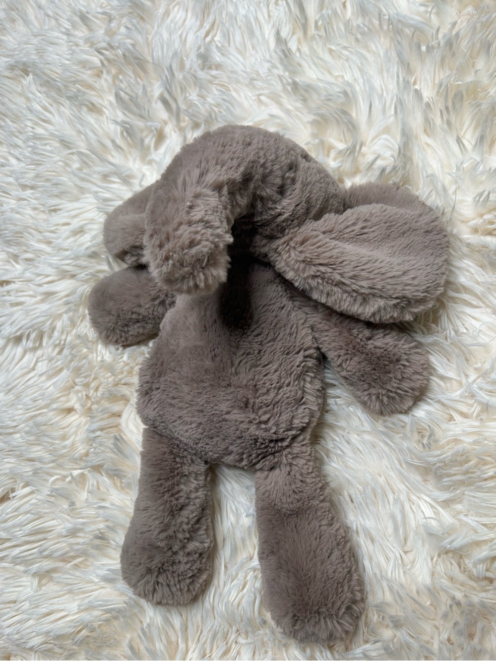 Jellycat Plush Elephant  Gray with Floppy Ears